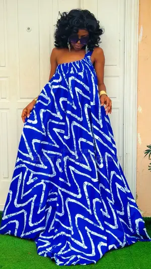 One Shoulder Strap Gown - Style 956