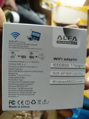 Alfa 300mbps Wi-fi Adapter (Uw06)
