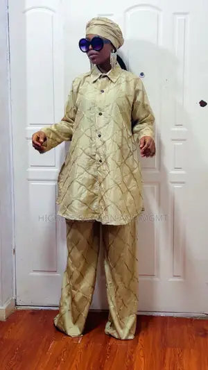 Three Quarter Top and Long Trouser - Style 378