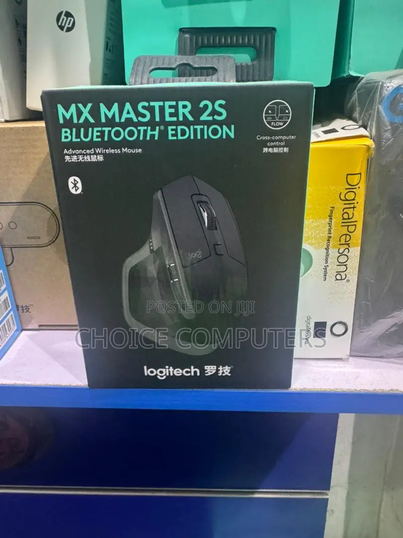 Logitech Mx Master 2s Bluetooth Edition Wireless Mouse, Multi-Surface