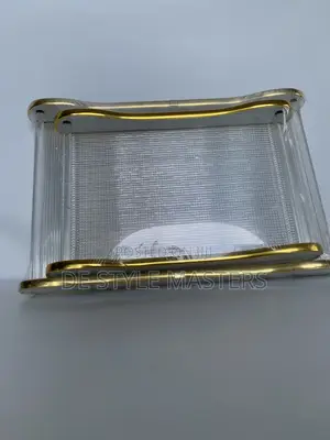 2 in 1 High Quality Transparent Plastic Tray