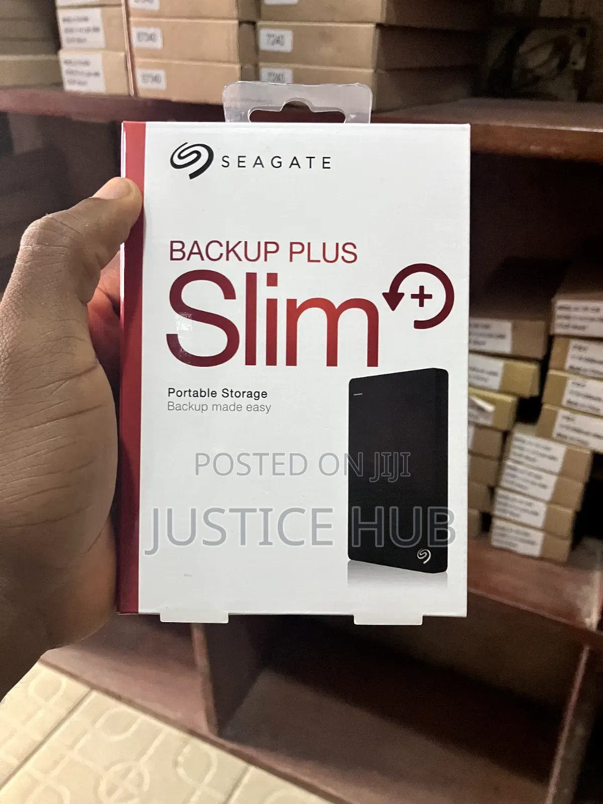 Seagate Backup Plus Slim.
