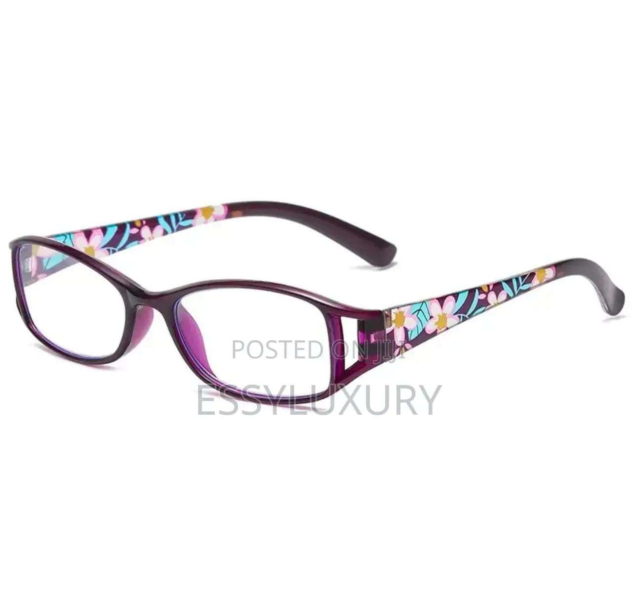 Clear Purple Glasses