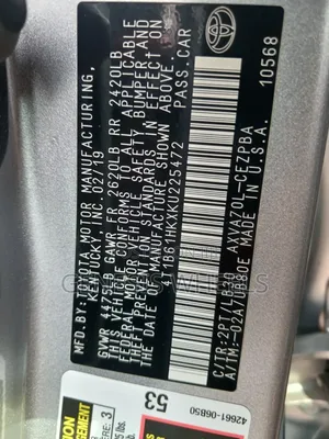 Toyota Camry XSE (2.5L 4cyl 8A) 2019 Silver