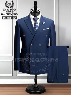 Royal Double Breasted Turkish Suit Collection