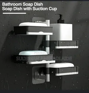 Bathroom Soaps Dish With Suction Cup