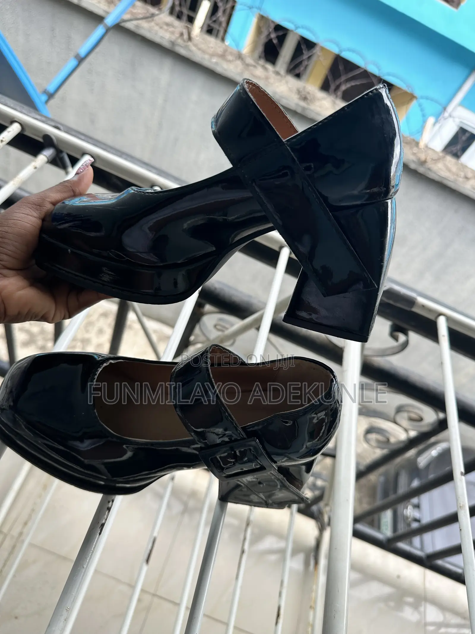 Maryjane Block Heels
