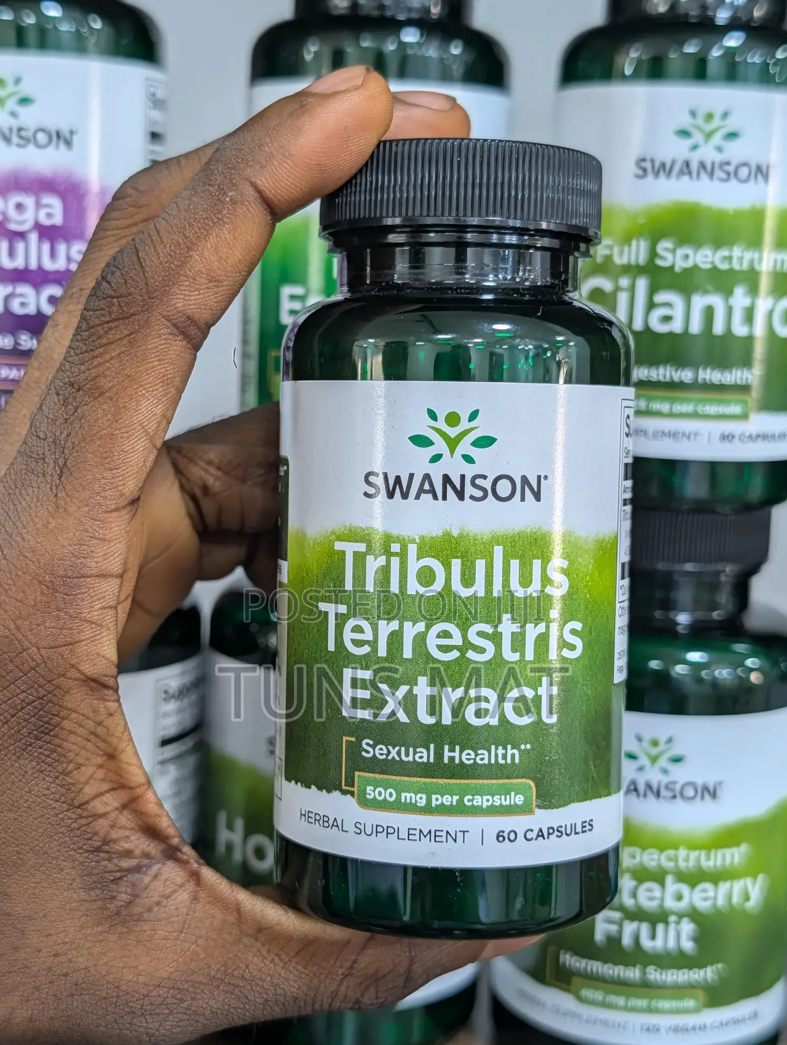 Swanson Tribulus Terrestris 500mg | Testosterone Libido Energy | Lagos