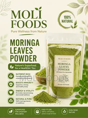 Moli Foods Moringa Leaves Powder