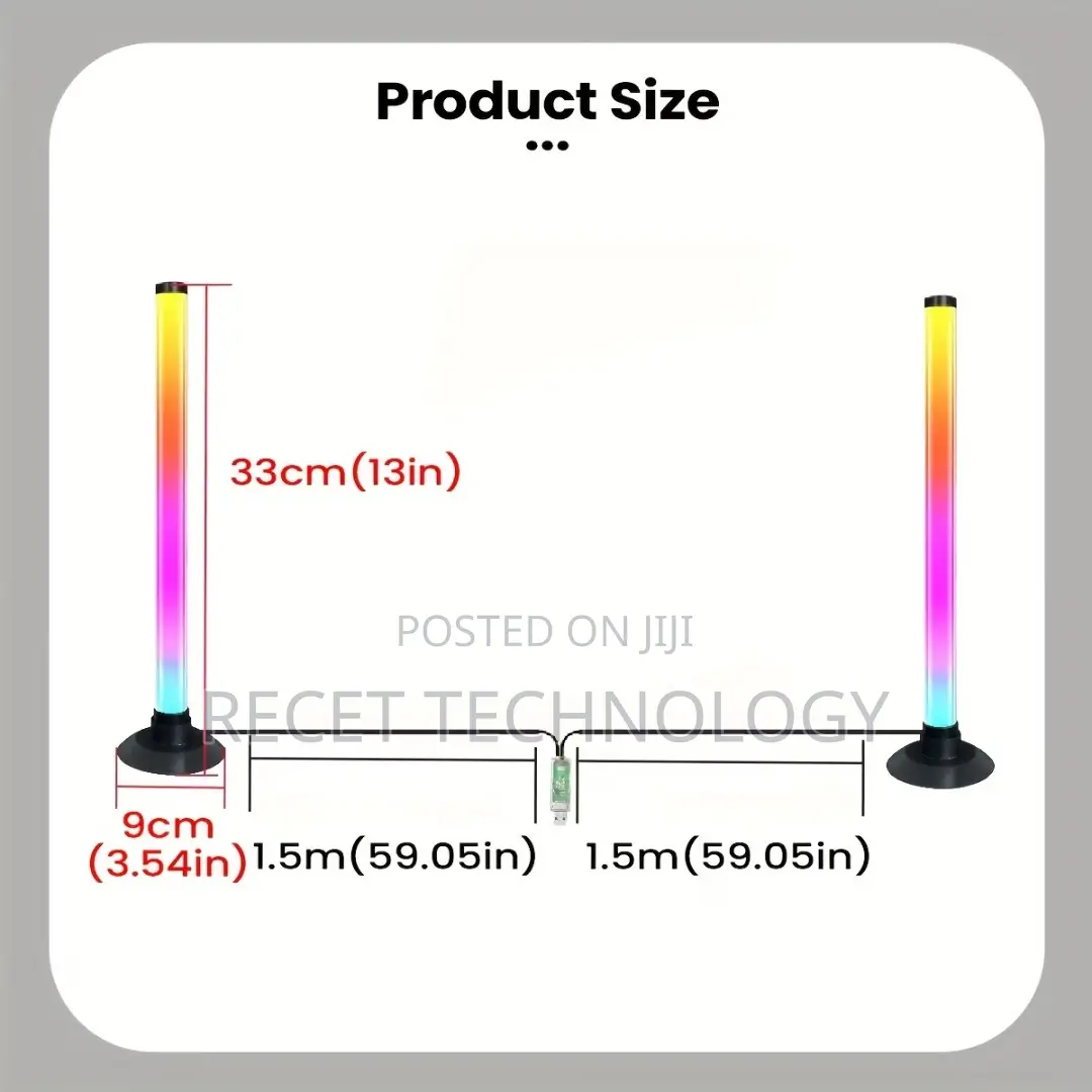 Pair of Smart Led Desk Lights / Table Lamb
