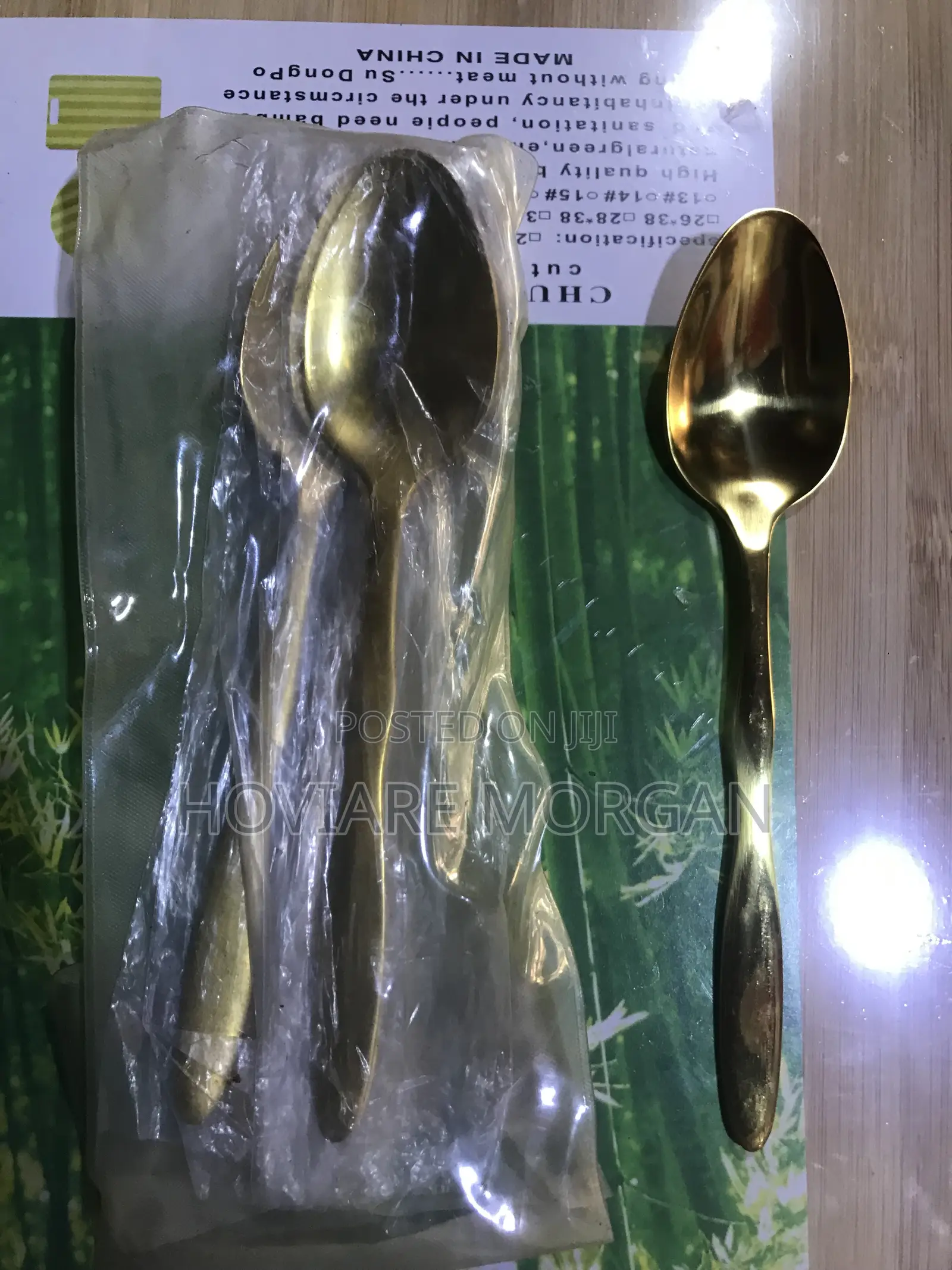 6pcs Spiral Teaspoon (Gold and Silver)