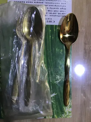 6pcs Spiral Teaspoon (Gold and Silver)