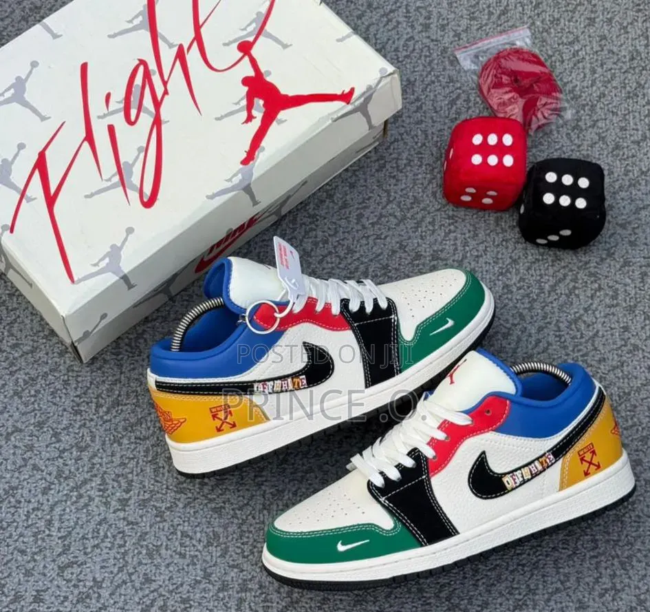 Off-White X Air Jordan 1 Low Sneakers