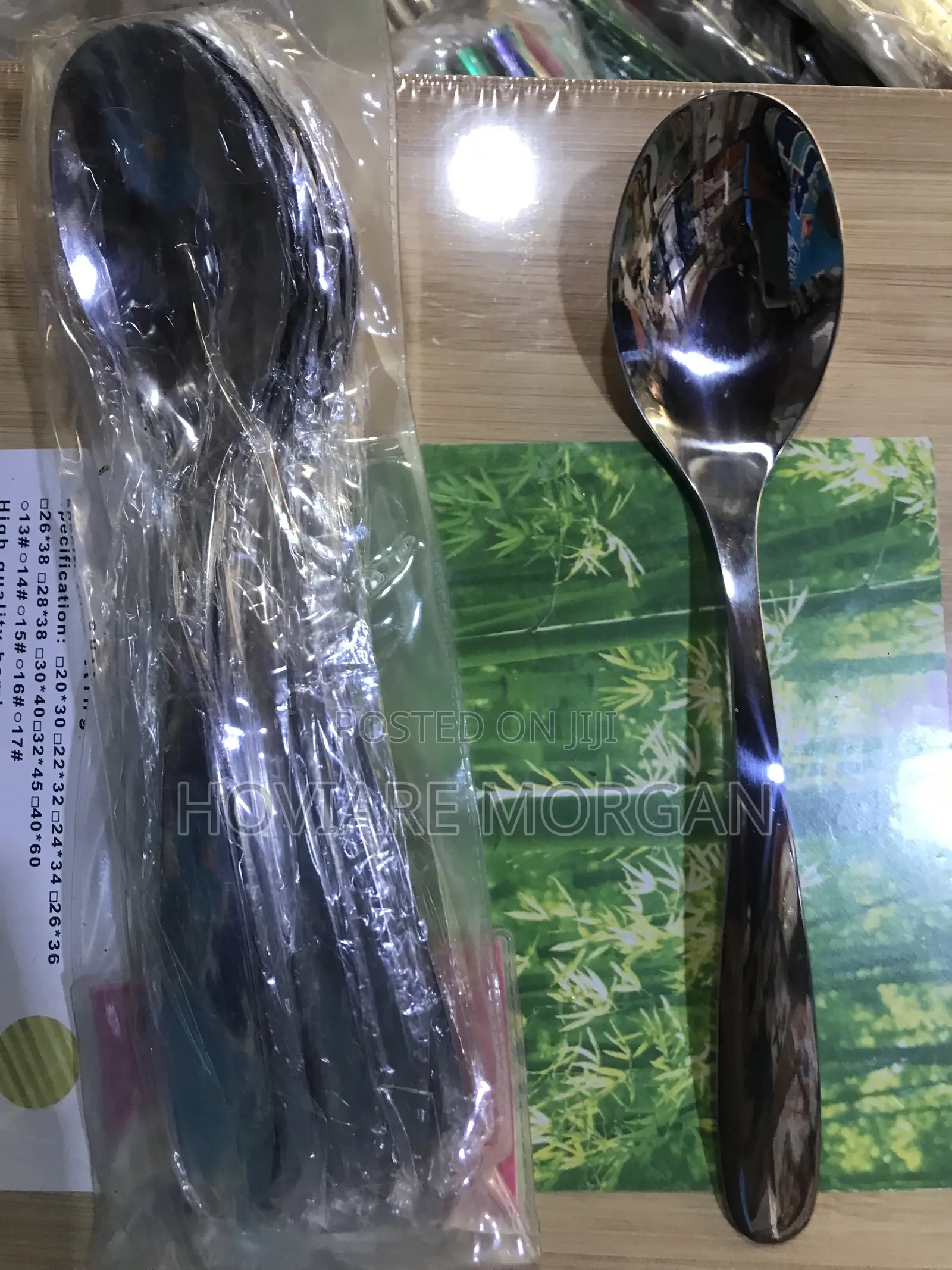 Ayd Quality 6pcs Gold Spoon for Eating