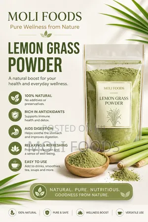 Moli Foods Lemon Grass Powder