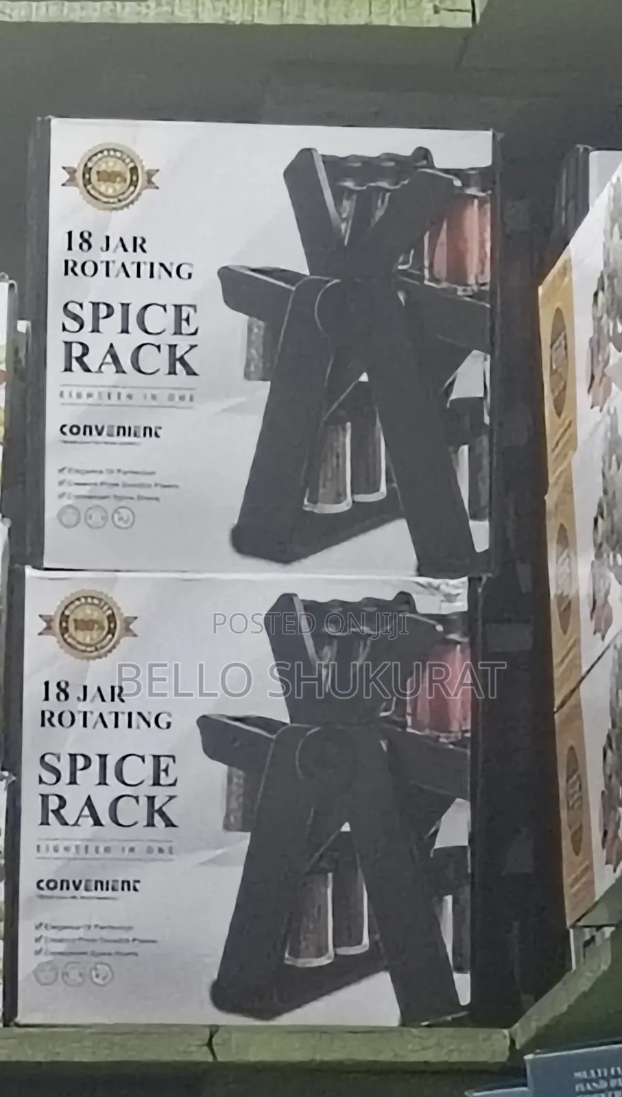 Rotating Spice Rack