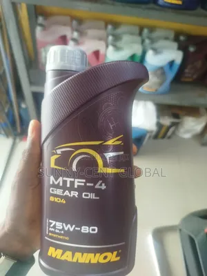 Mannol Gear Oil 75w-80 Synthetic 1litre.