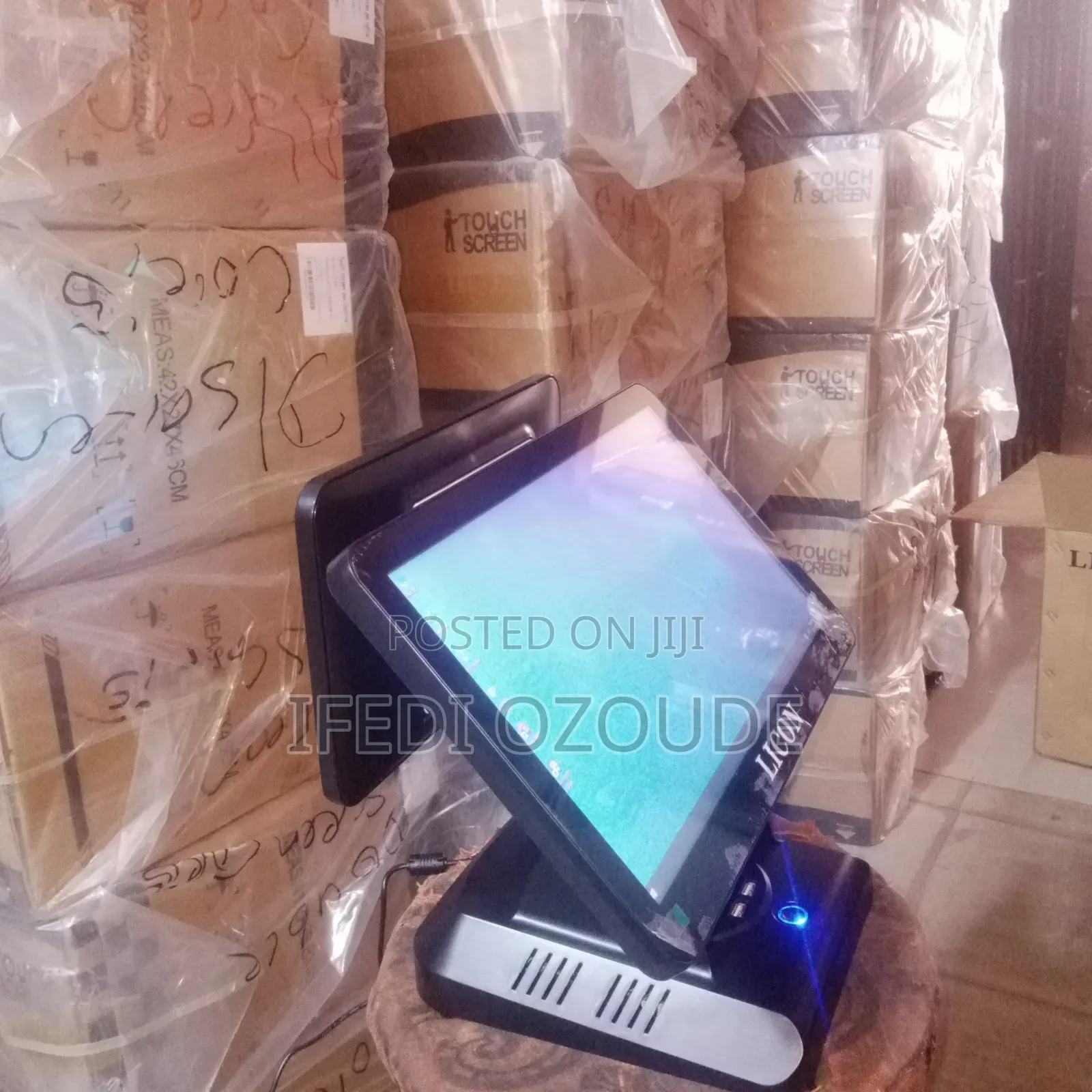 Double Screen Licon Pos Touch System