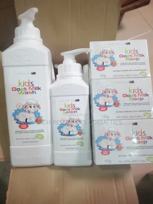 Bubula Baby Kids Austrian Goat Milk Lotion, Soap, Wash