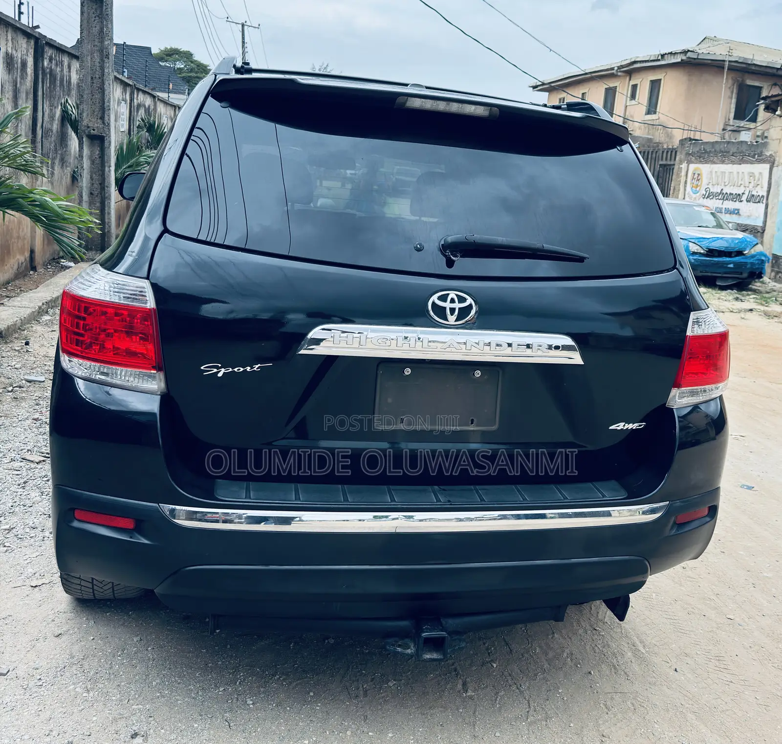 Toyota Highlander SE 2012 Black