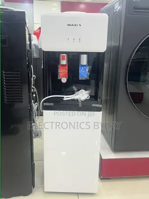 Maxi Water Dispenser With Bottom Fridge (1675s-B) 2-Faucets