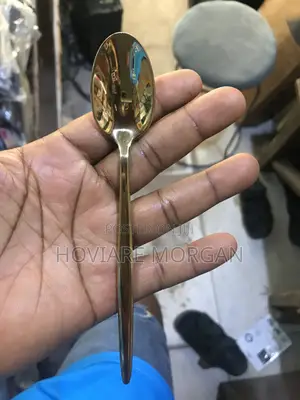 Pencil Gold and Silver Teaspoon (6pcs)