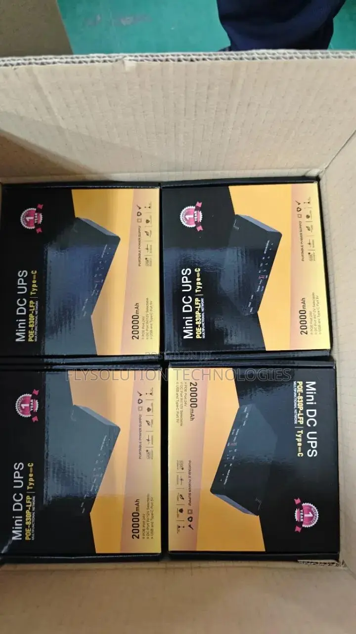 Power Supply Dc Ups Backup 20000mah