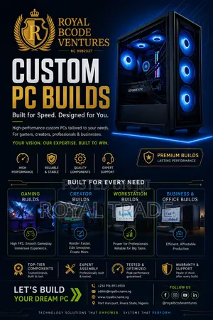 New Desktop Computer 36GB SSD 512GB