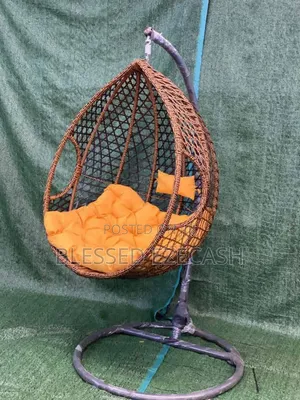 Standard Quality Swing Chair Brown Color