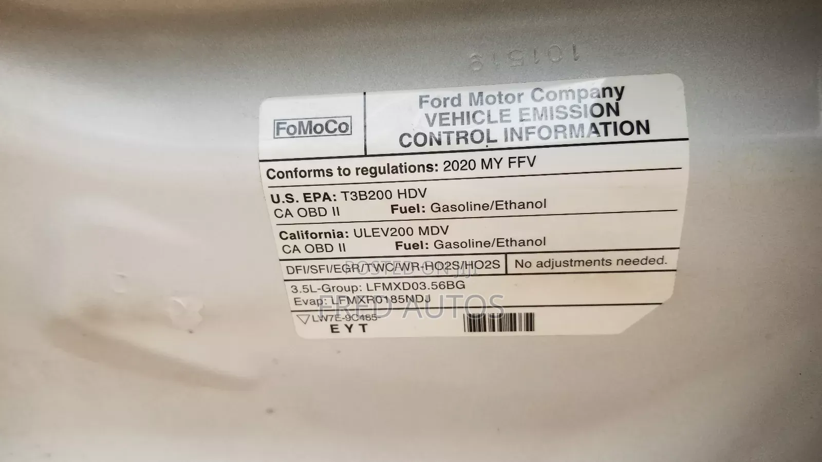 Ford Transit 2020 White
