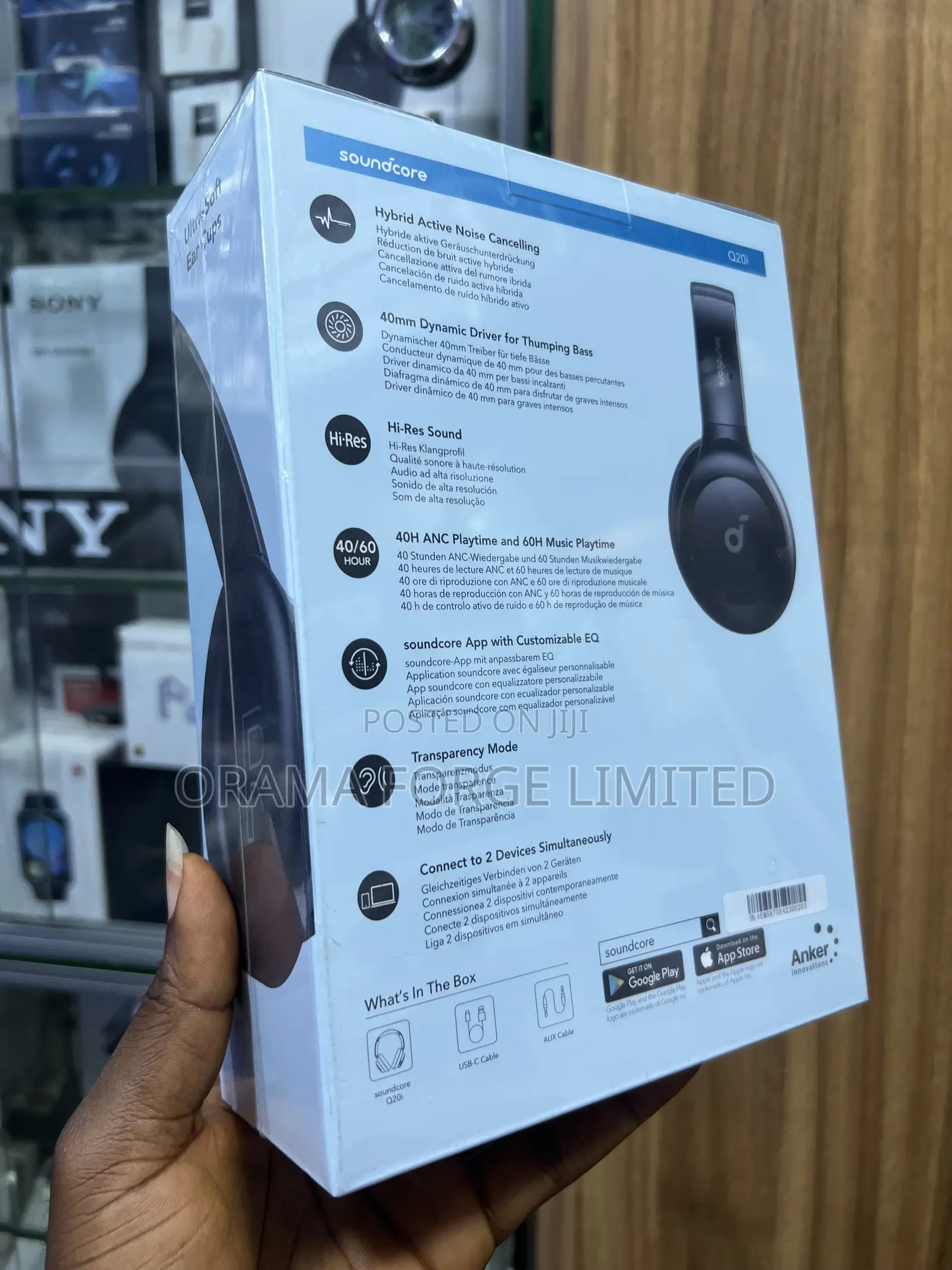 Soundcore Q20i Hybrid Anc Headset