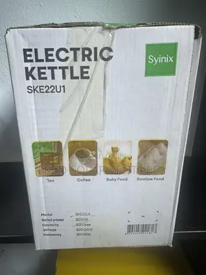 Synix Stainless Steel Electric Kettle, 2.2l