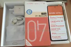 New Tecno Spark 40 Pro+ 256 GB