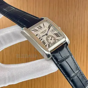 Cartier Luxury Leather Wristwatch – Stylish, Durable Classy Design