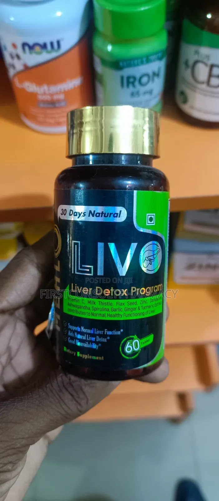 30 Days Natural Livo Liver Detox Program X 60