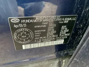 Hyundai Santa Fe 2023 Blue