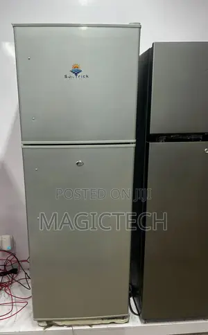 Suntrick 210l Solar Fridge With Inbuilt Battery Solar Panel