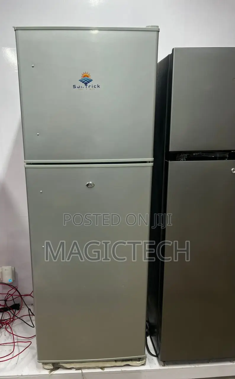 Suntrick 210l Solar Fridge With Inbuilt Battery Solar Panel
