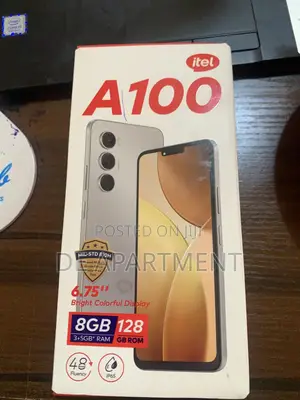 New Itel A100 128 GB Gray