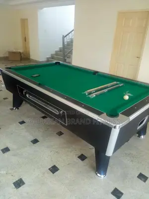 8feet Original American Fitness British Marble Coin Operated Snooker