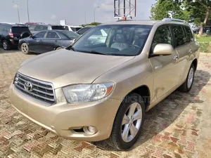 Toyota Highlander Limited 2008 Gold