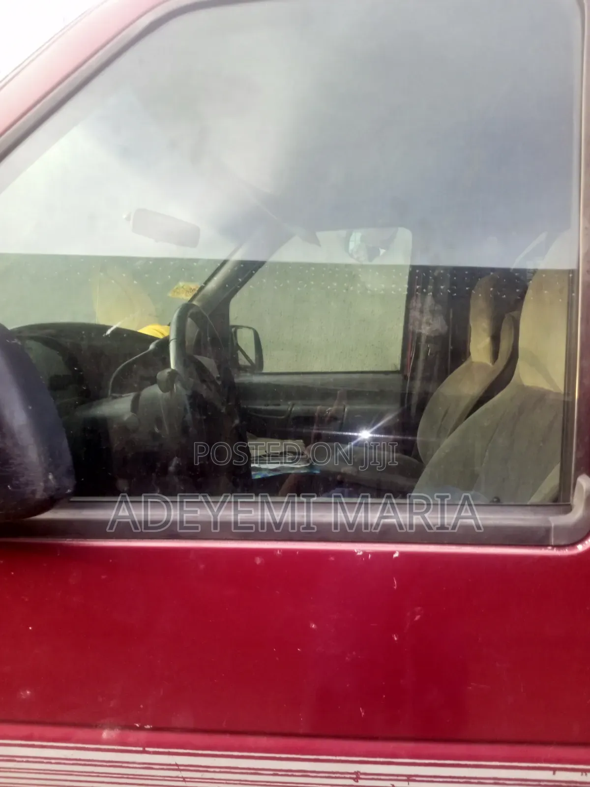 Ford E250 2006 Red