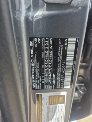 Mercedes-Benz GLE-Class GLE 350 2020 Gray
