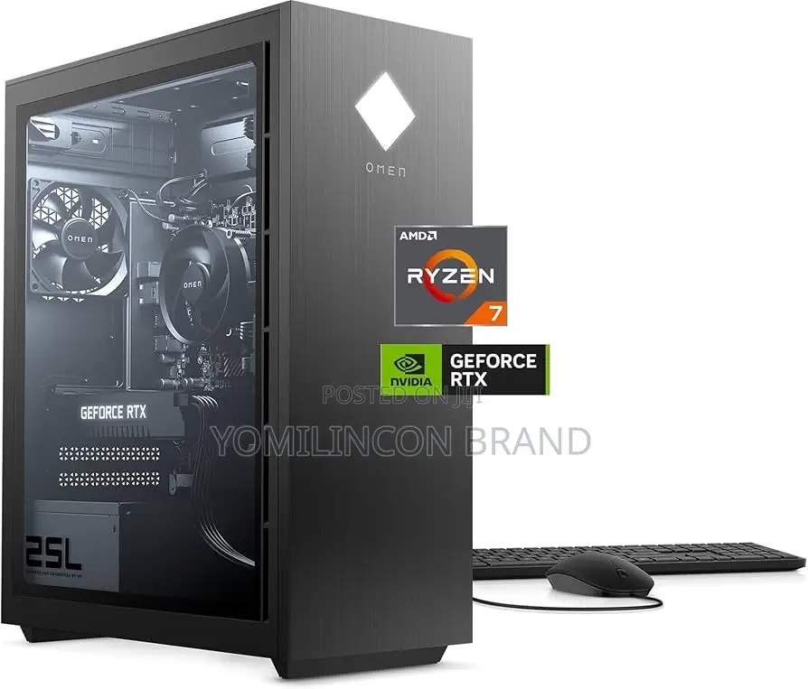 New Desktop Computer HP 64GB HDD+SSD 512GB