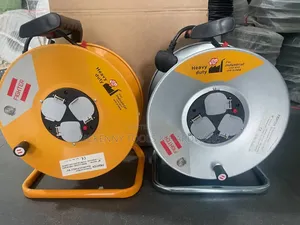 Fighter 50-Meter Heavy-Duty Industrial Extension Cable Reel