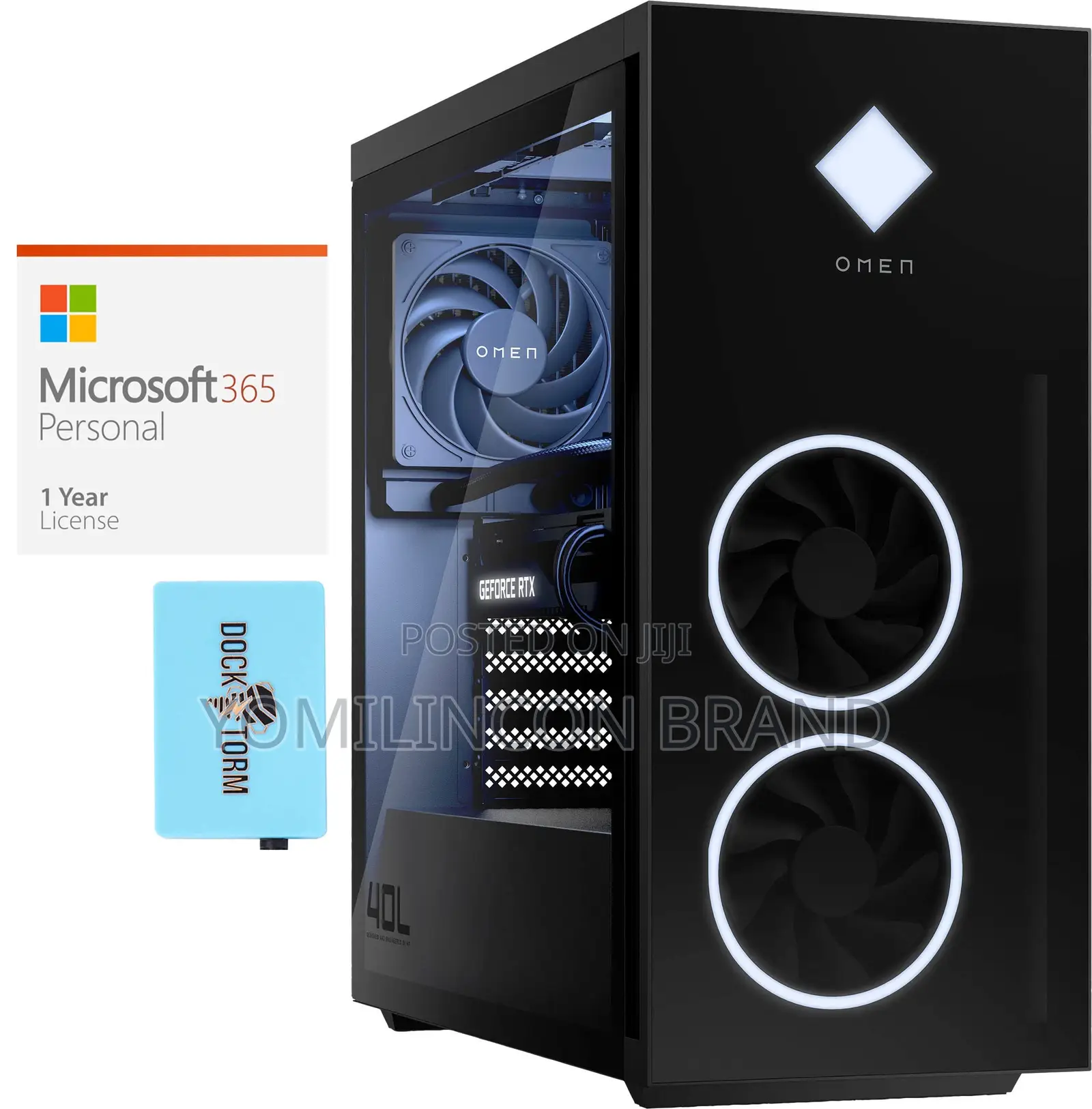New Desktop Computer HP 12GB HDD+SSD 1T