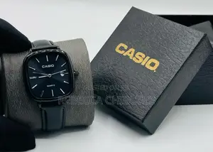 Casio Leather Watch