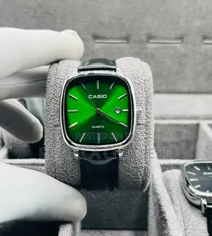 Casio Leather Watch