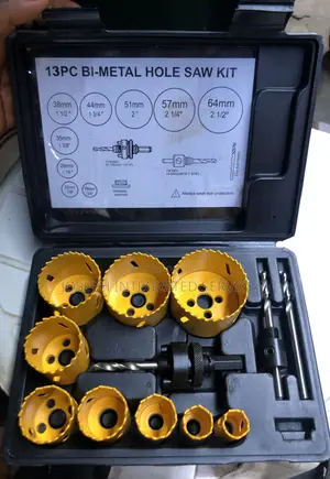 13-Piece Bi-Metal Hole Saw Kit