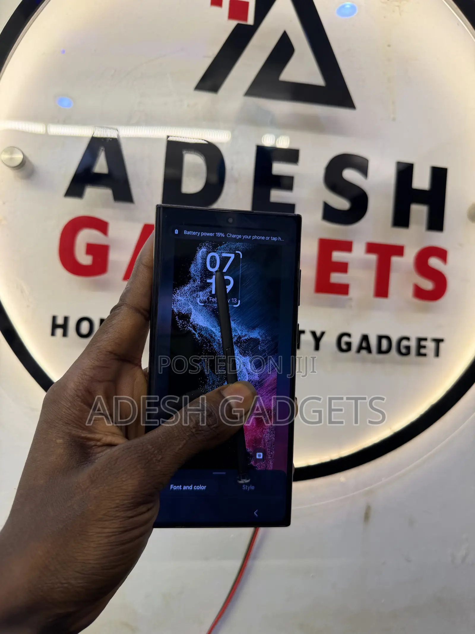 Samsung Galaxy S22 Ultra 256 GB Black